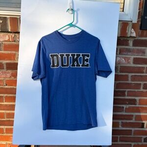 Colosseum Duke Blue Devils Mens Medium T-Shirt Blue Heather Short Sleeve Tee